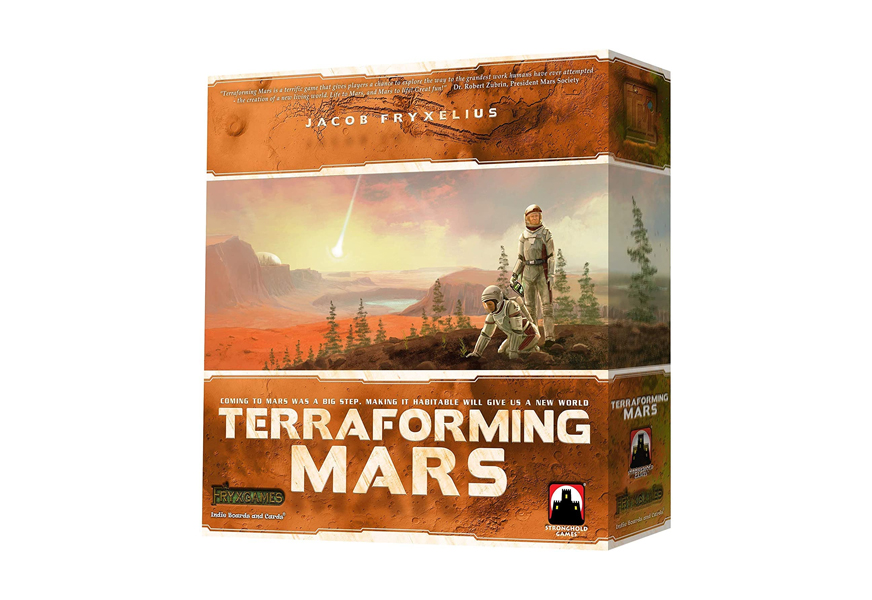 terraforming mars - solo board game