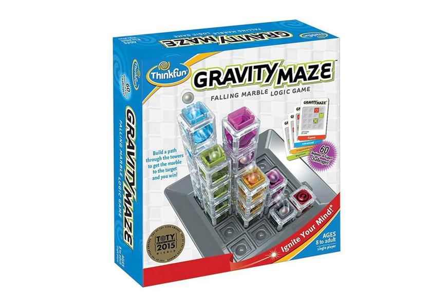 think fun - gravity maze - marble run logic game and stem - educational toy