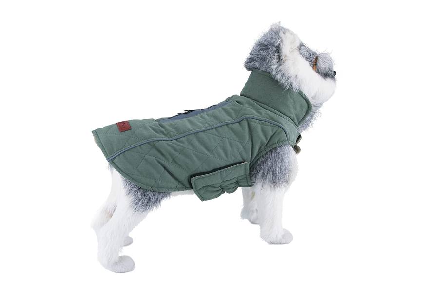 thinkpet warm reversible dog coat