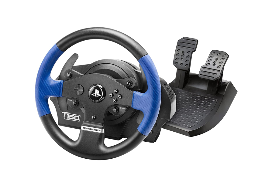 thrustmaster t150 force feedback racing wheel