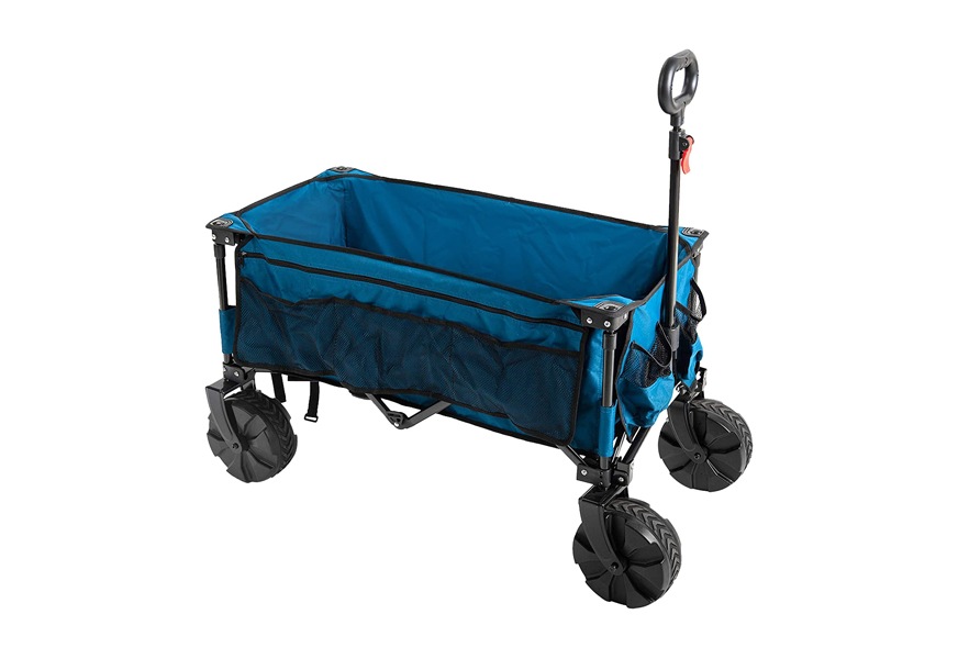 timber ridge sturdy garden wagon