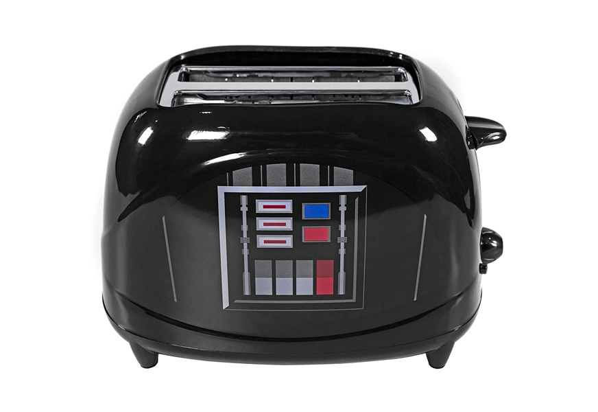 uncanny brands star wars darth vader 2 slice toaster