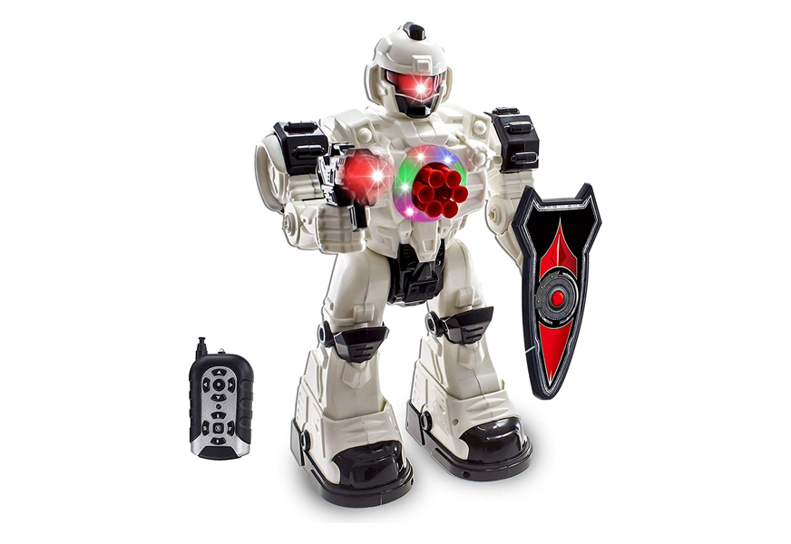 wolvol 10 channel police robot kit for kids
