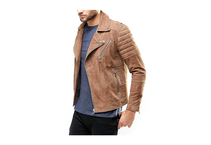 world of leather genuine lambskin suede leather jacket