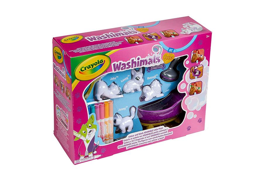 crayola scribble scrubbie pets scrub tub animal toy set