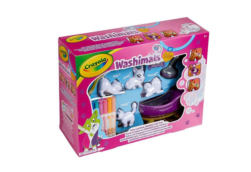 crayola scribble scrubbie pets scrub tub animal toy set