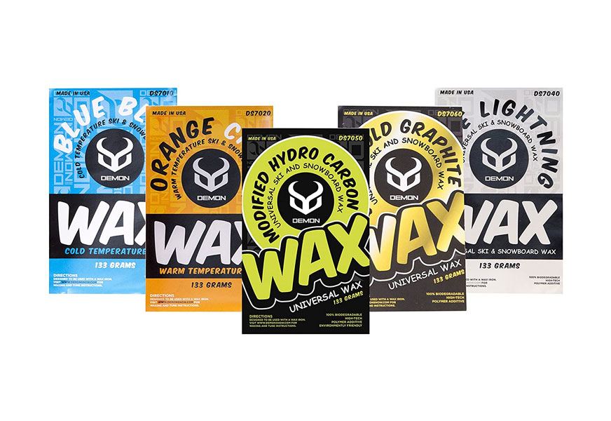 demon united all season ski & snowboard speed wax kit