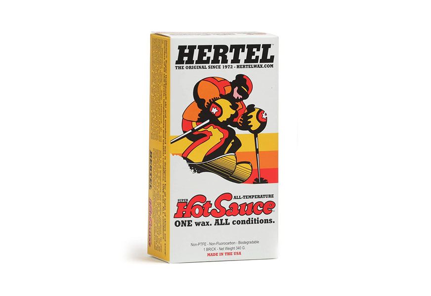 hertel wax super hot sauce snowboarding wax