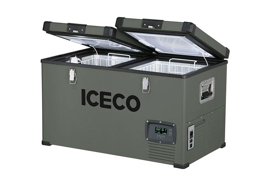 iceco vl60 dual zone portable refrigerator