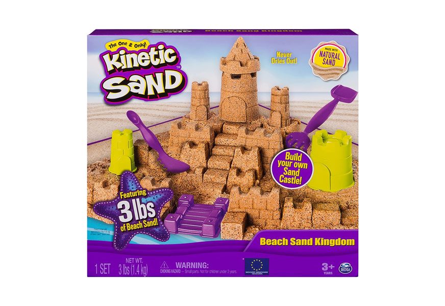 kinetic sand beach sand kingdom playset