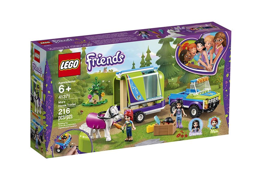 lego friends mias horse trailer pack