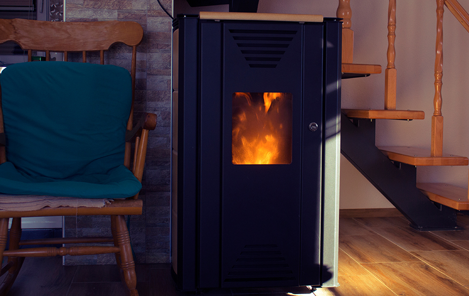 pellet stove