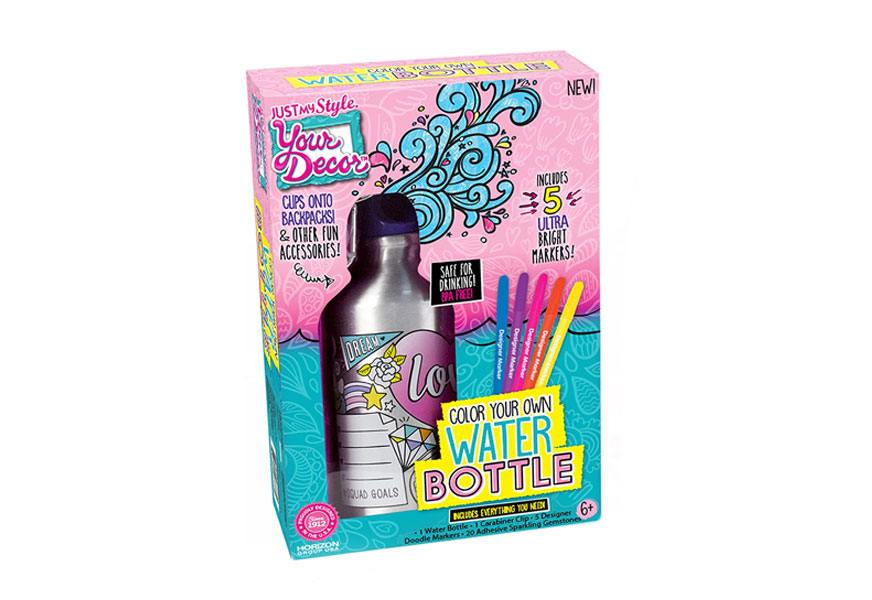 your décor color your own water bottle by horizon group usa