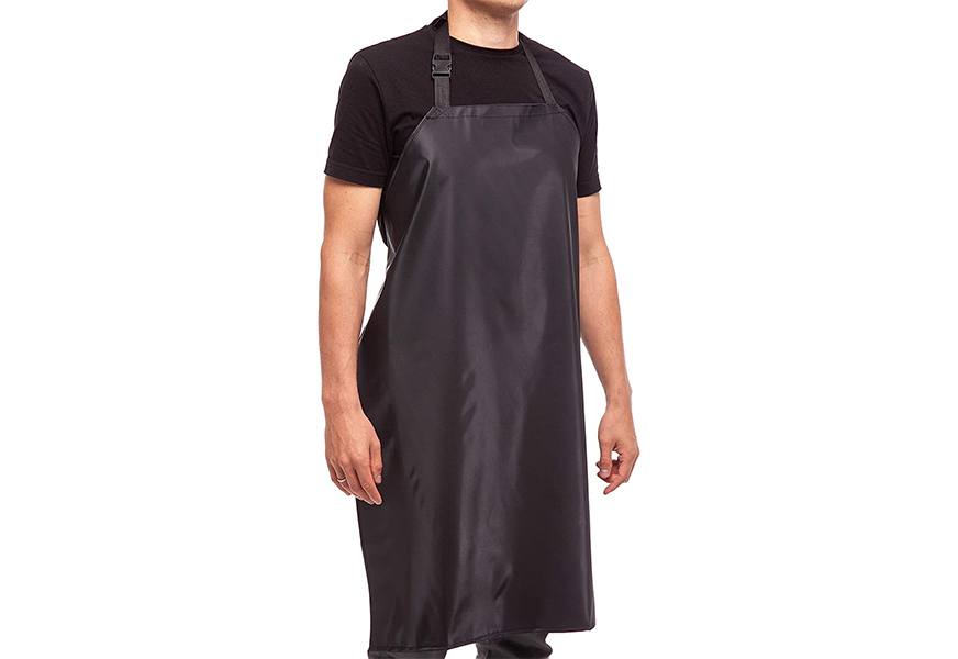 aulett home waterproof rubber vinyl apron