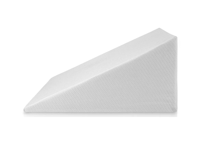 bed wedge pillow with memory foam