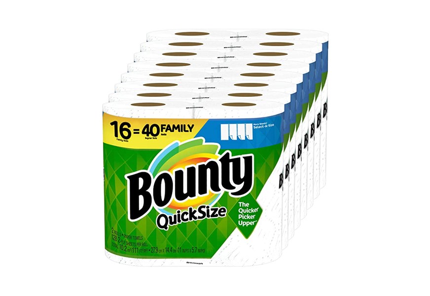 bounty quick size paper towels