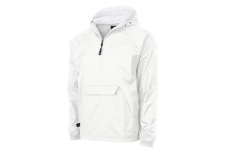 Giacca Antivento Unisex Charles River Classic Windbreaker - Pullover Con Cappuccio E Tasca Frontale - Ripiegabile