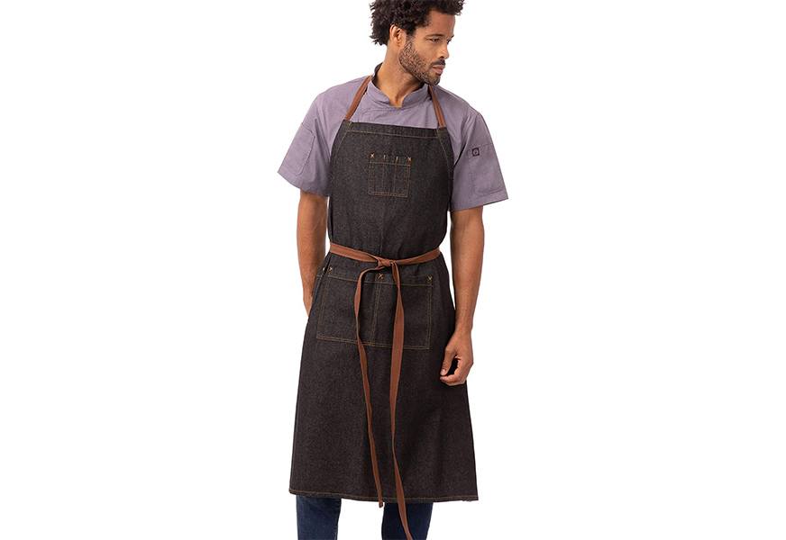 chef works unisex memphis bib apron
