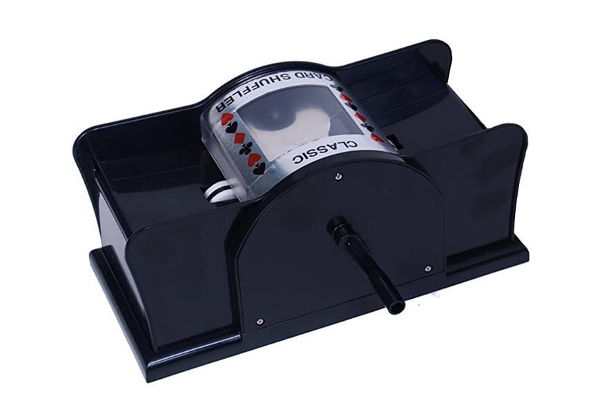 classic game collection manual card shuffler