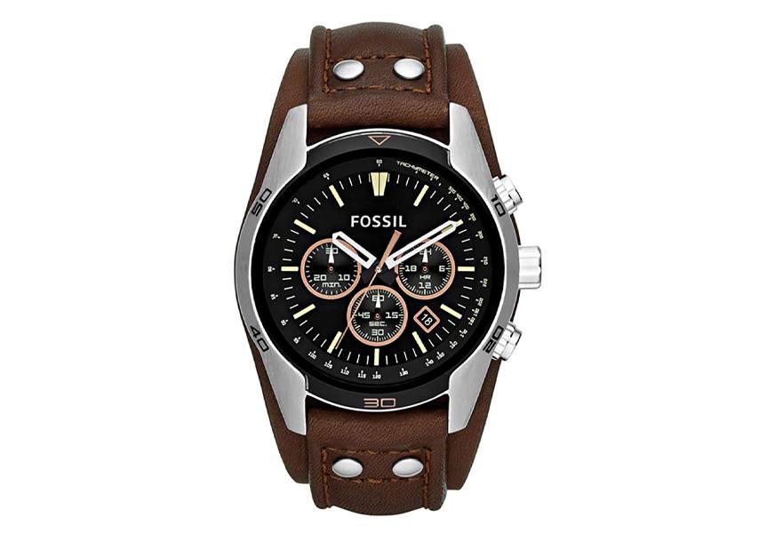 coachman quartz stainless steel watch
