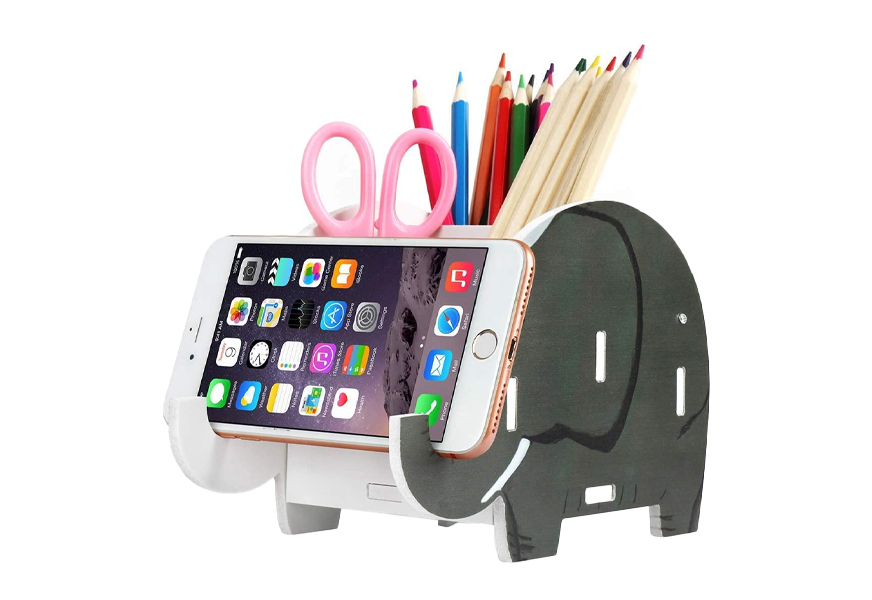 coolbros elephant pencil holder