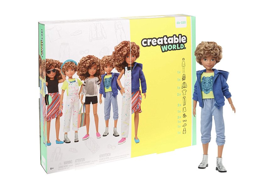 creatable world deluxe character kit customizable doll