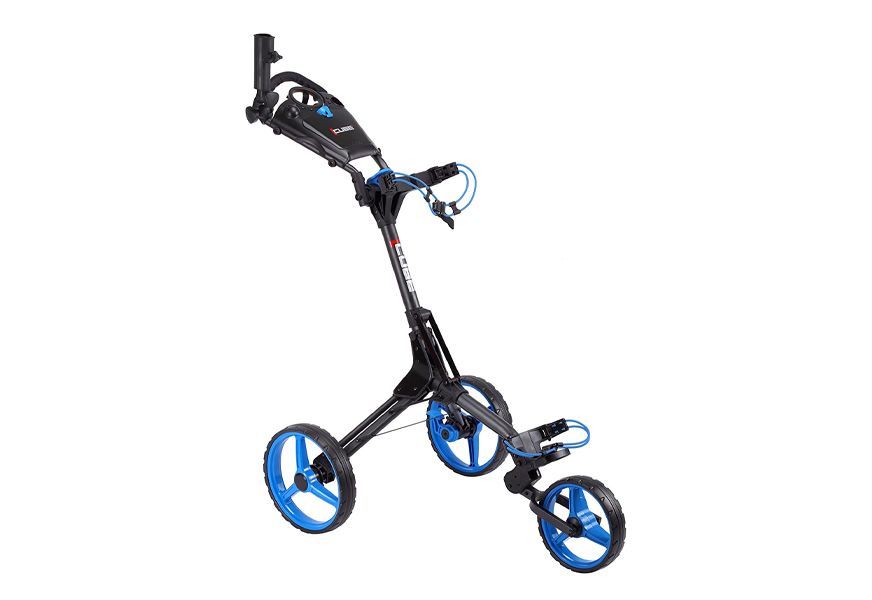 cube cart 3 wheel push pull golf cart