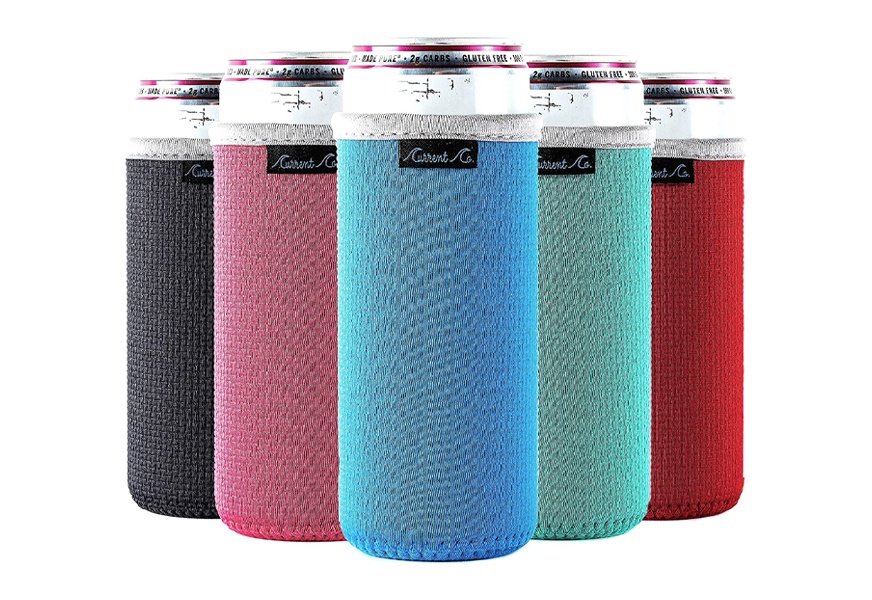 current co. slim can cooler sleeves (5 pack)