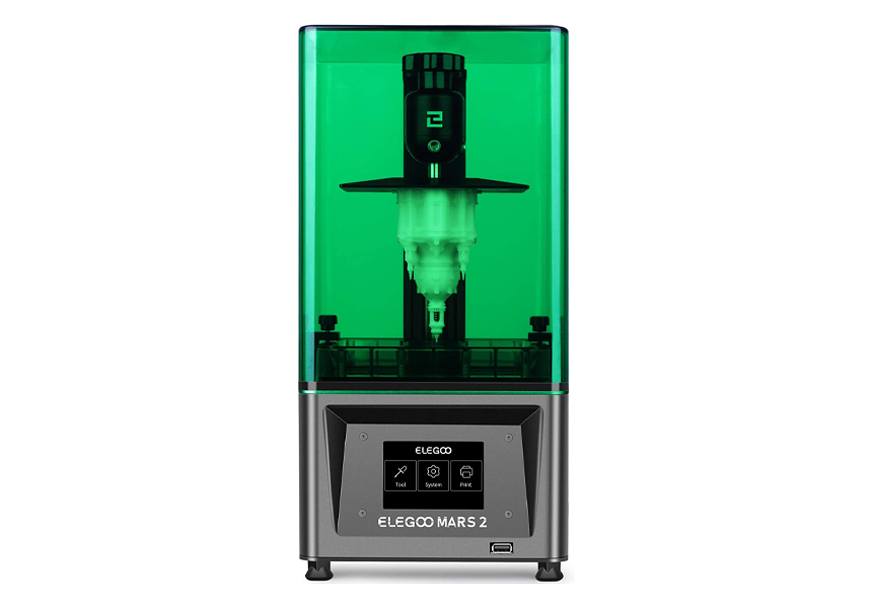 elegoo mars uv photocuring lcd 3d printer