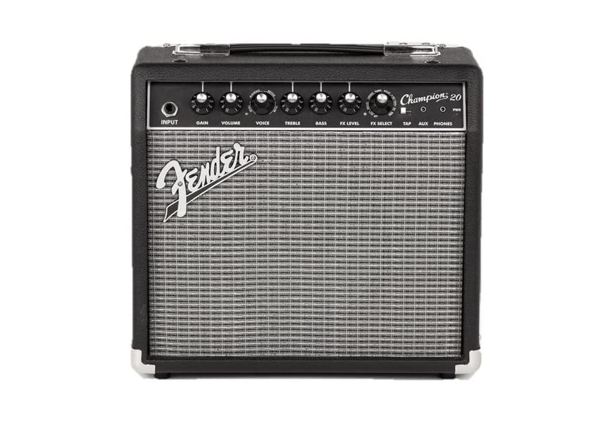 fender champion 20 watt electric guitar amplifier for beginners
