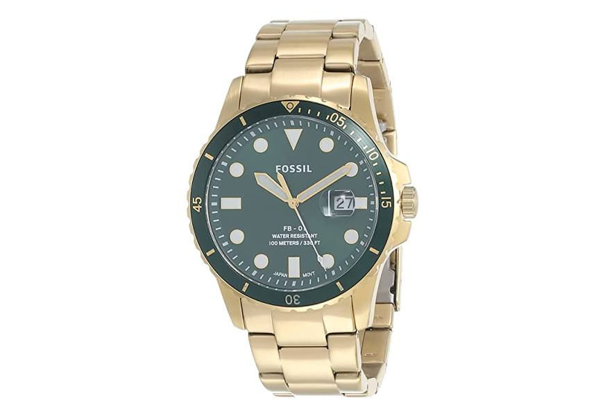 fossil men's fb-01 stainless steel casual quartz watch
