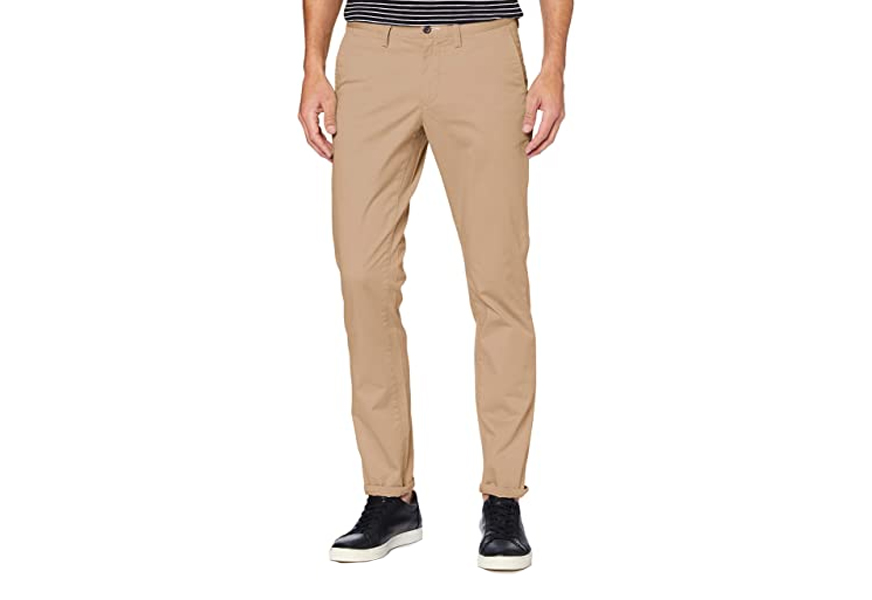 gant slim twill chino pants for men