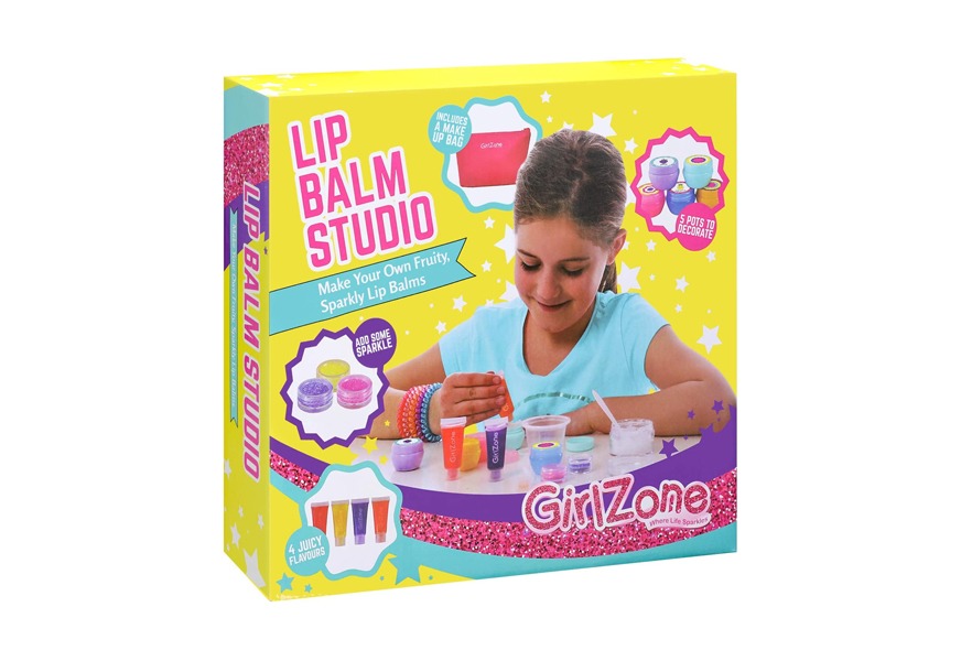 girlzone make your own lip balm fun makeup set