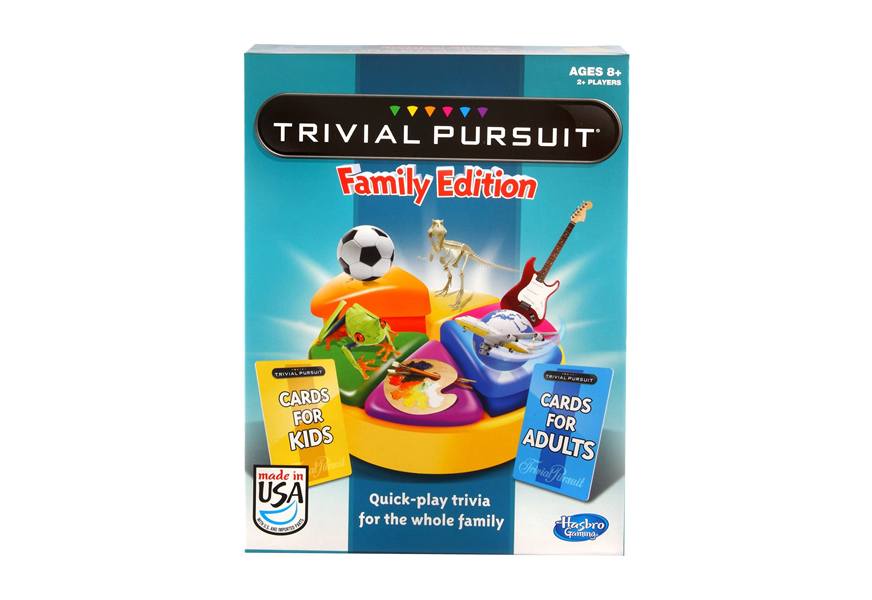 hasbro games trivial pursuit family edition