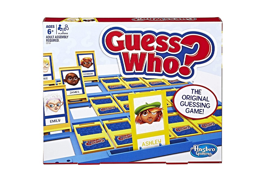 hasbro guess who? family board game.