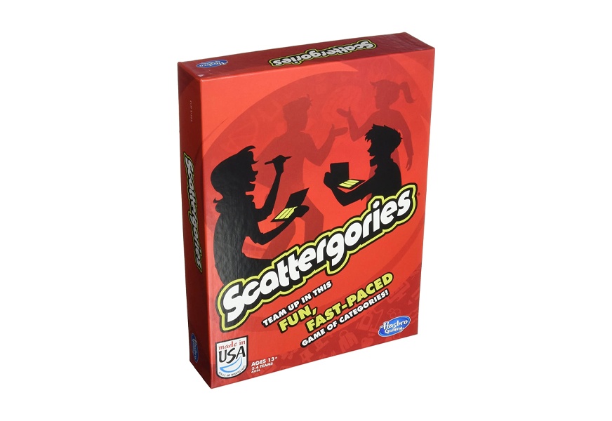 hasbro scattergories family board game