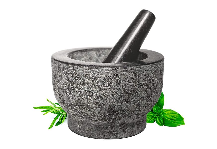 hicoup kitchenware granite mortar and pestle