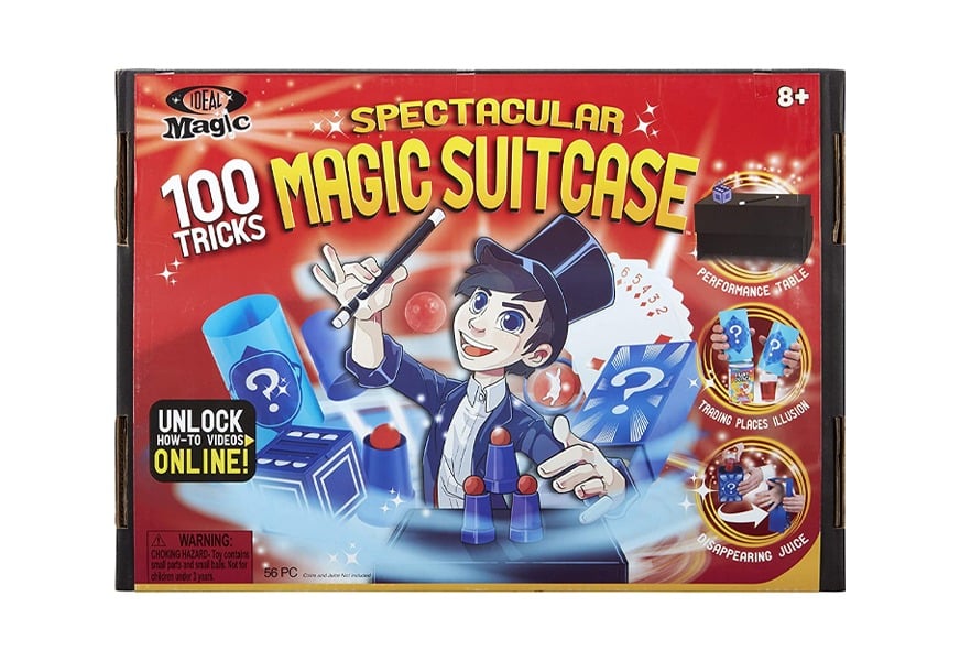 ideal magic spectacular magic kit suitcase
