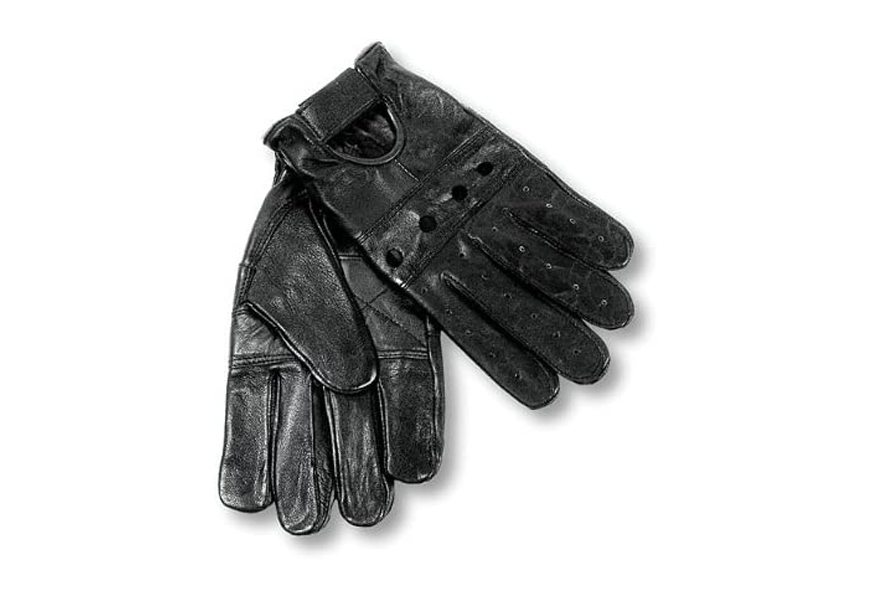 interstate leather men's basic driving gloves