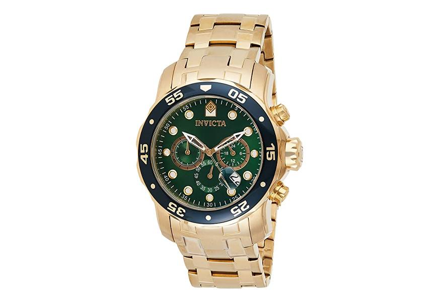 invicta pro diver chronograph watch