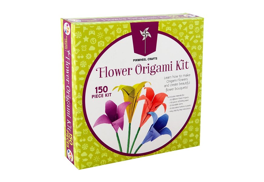 kids origami paper folding kit