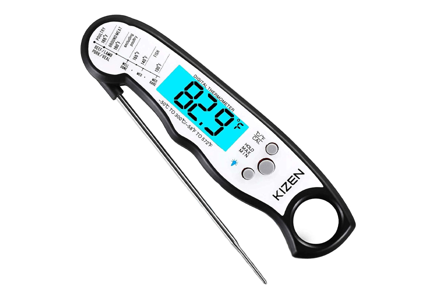 kizen instant read ultra fast meat thermometer