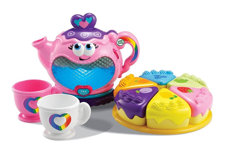 leapfrog musical rainbow tea set