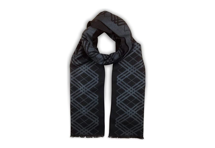 livativ bleu nero luxurious winter scarf for men