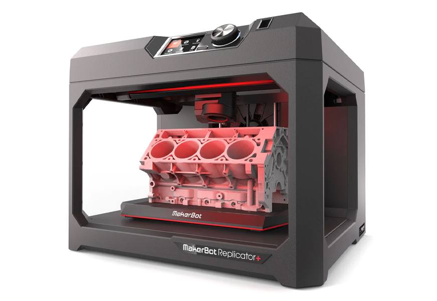 makerbot replicator+ 3d printer