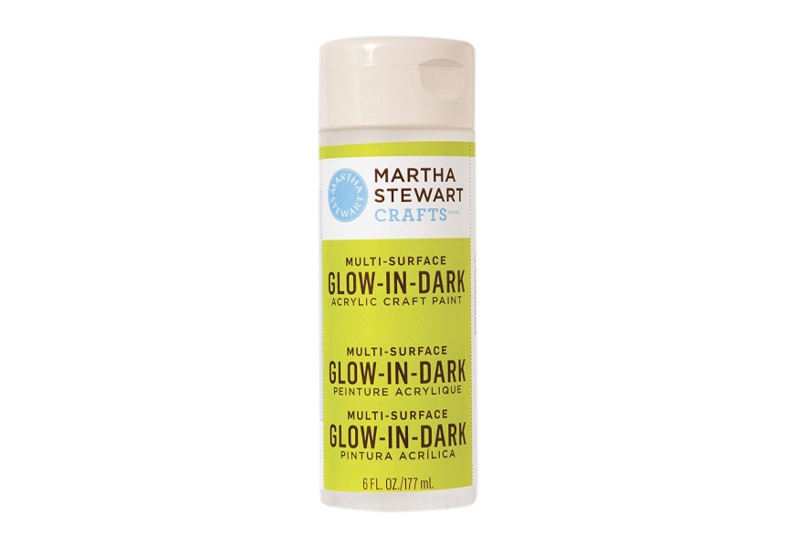 martha stewart glow-in-the-dark paint
