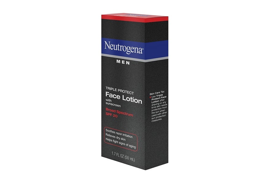 neutrogena triple protect spf moisturizer for men