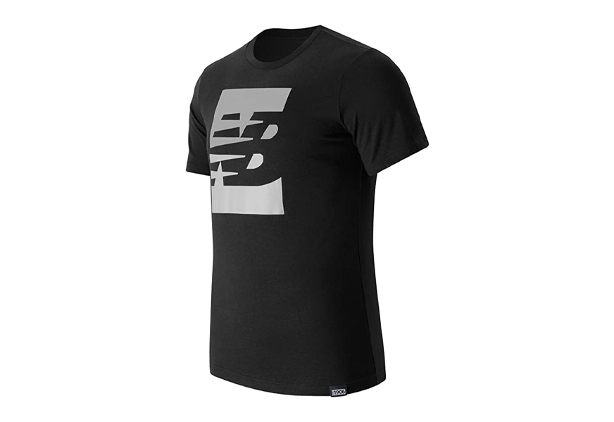 new balance mens split sports style tee