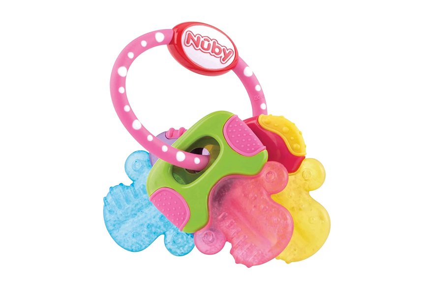 nuby ice gel teether keys