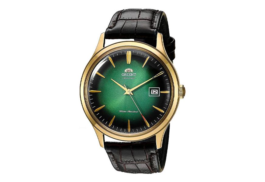 orient 'bambino version iv' japanese automatic stainless steel